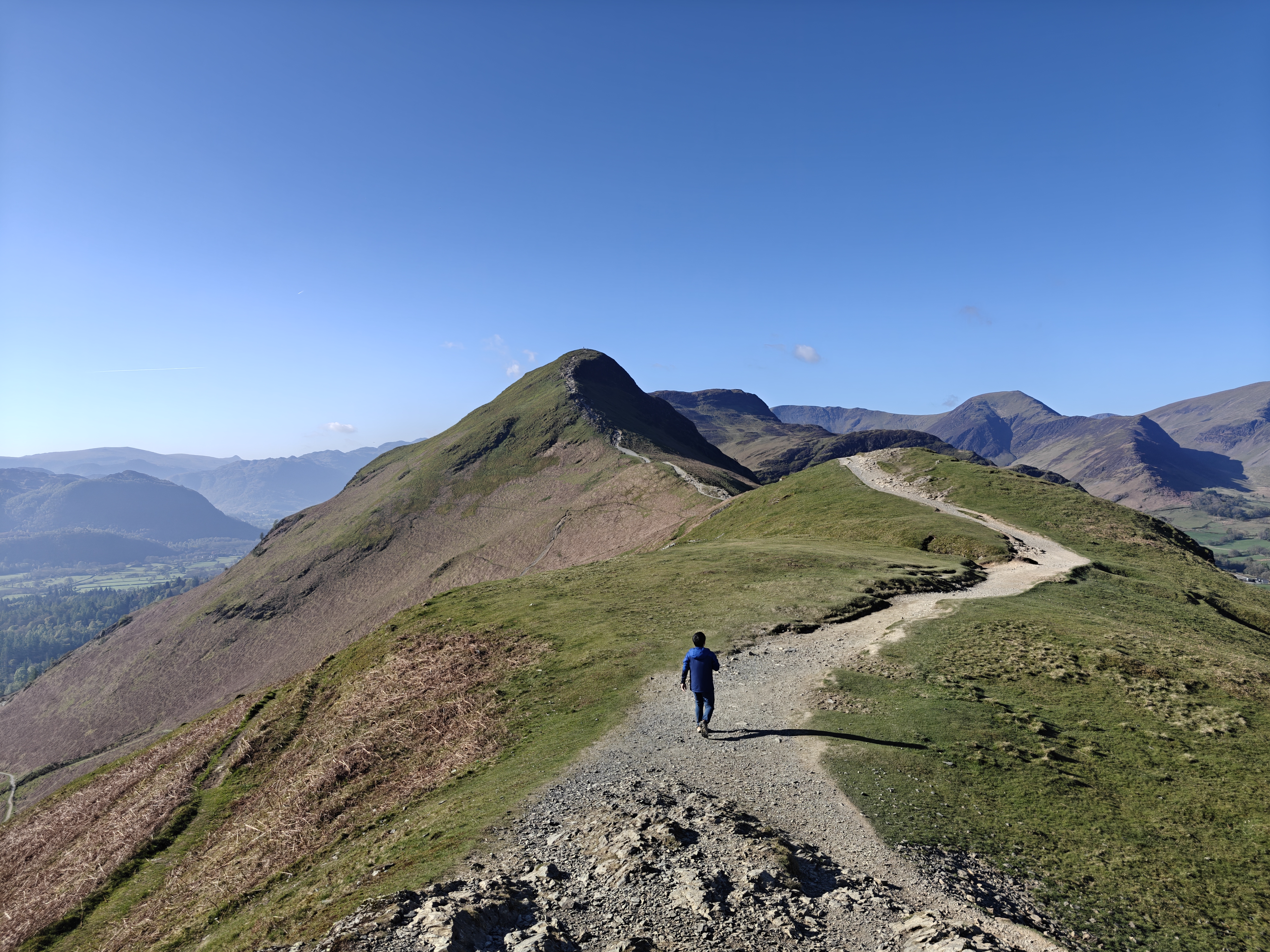 Ridge path on Cat Bells