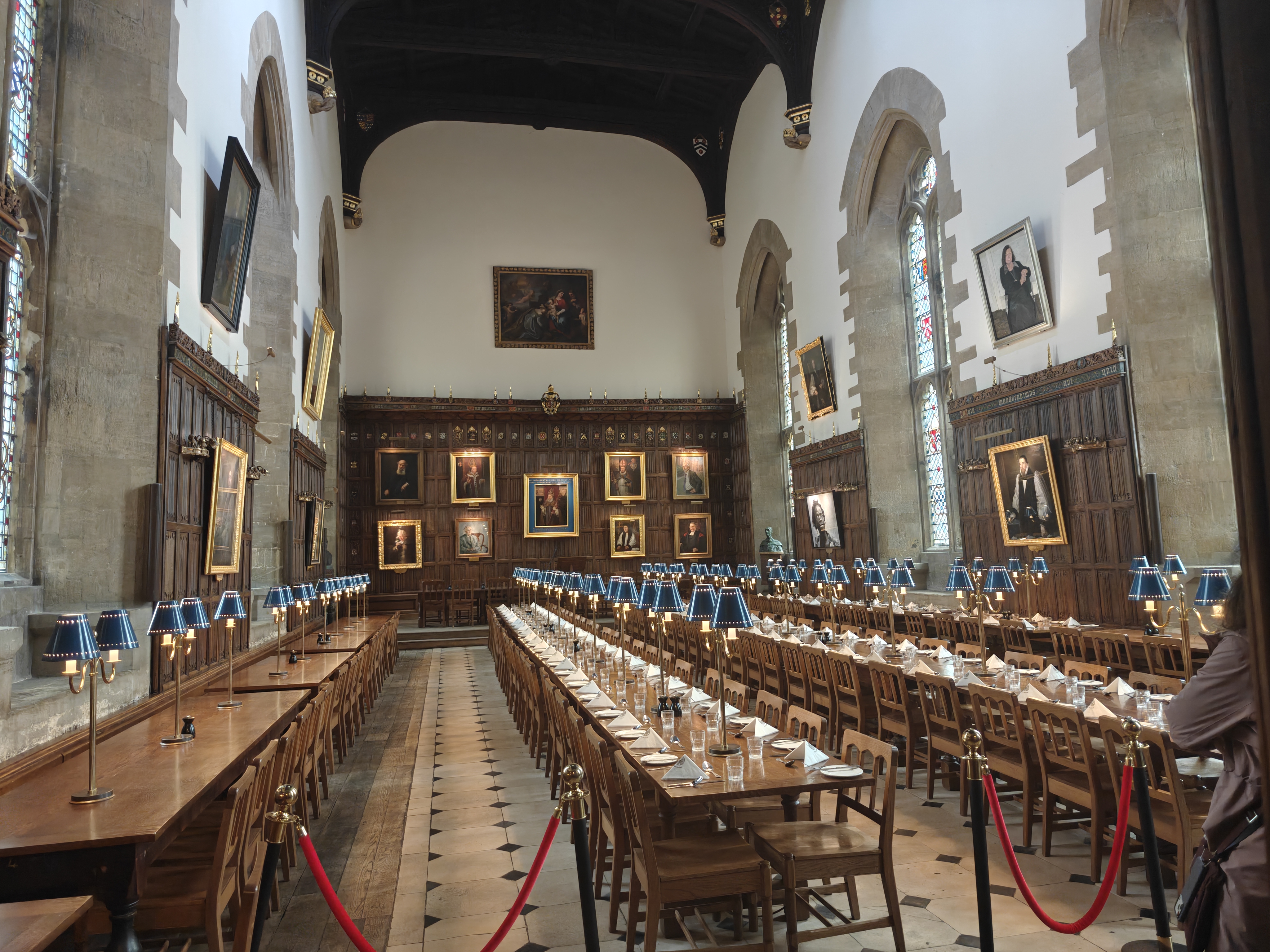 Interior of an Oxford University building