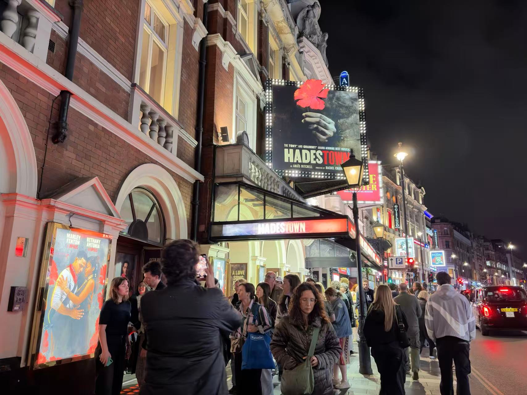 Hadestown at the Lyric Theatre, London